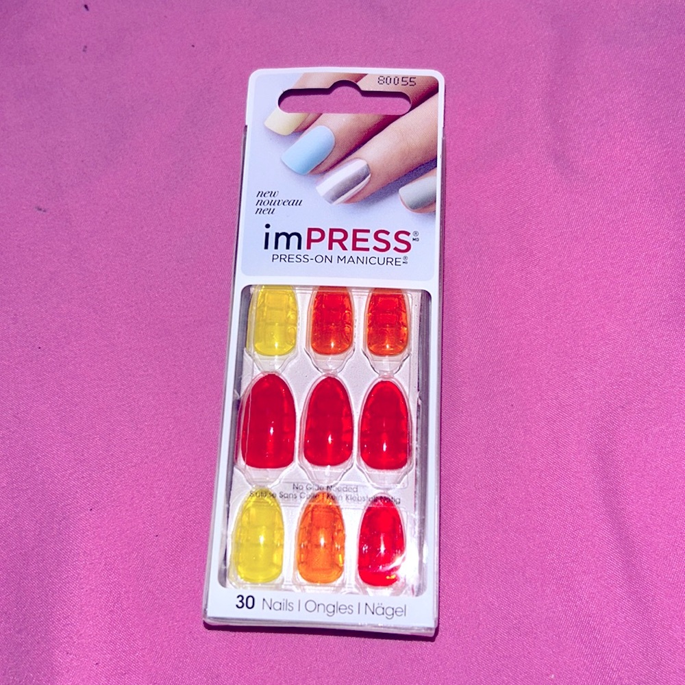 ImPRESS Multicolor Press On Nail Set